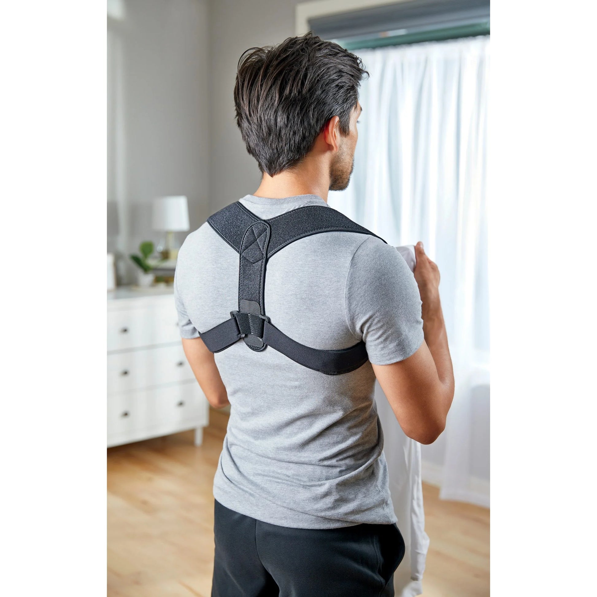 Posture Corrector, Unisex, Adjustable Brace, One Size Fits Most