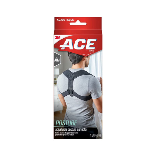 Posture Corrector, Unisex, Adjustable Brace, One Size Fits Most