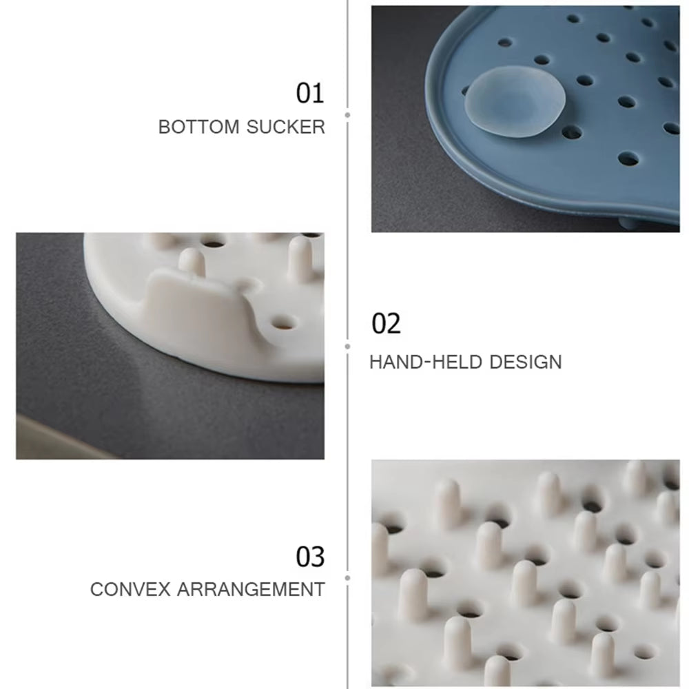 Anti-Blocking Hair Catcher Hair Stopper Plug Trap Shower Floor Drain Covers Sink Strainer Filter Bathroom Kitchen Accessories